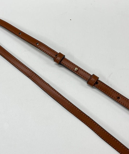 CAPRICIEUX LE'MAGE（カプリシューレマージュ）の「〈LE VERNIS/ル・ベルニ〉ザツザイMIXボストンバッグ（ハンドバッグ・レディース・ブラック/キャメル・FREE）」の9枚目の写真