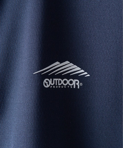 OUTDOOR PRODUCTS（アウトドアプロダクツ）の「【OUTDOOR PRODUCTS/アウトドアプロダクツ】吸水速乾　抗菌防臭加工　リフレクター　透湿　UVカット　軽量　ラッシュガードとしても使用可　ワンポイントブランドロゴ　パーカー（パーカー・メンズ・グレー/ブラック/ネイビー・MEDIUM/LARGE/X-LARGE）」の9枚目の写真