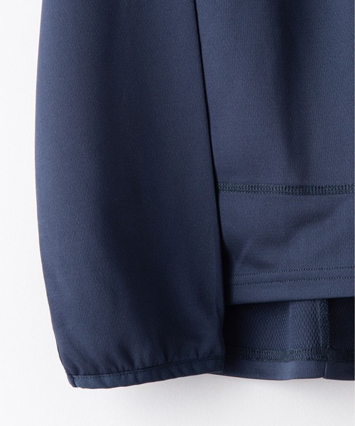 OUTDOOR PRODUCTS（アウトドアプロダクツ）の「【OUTDOOR PRODUCTS/アウトドアプロダクツ】吸水速乾　抗菌防臭加工　リフレクター　透湿　UVカット　軽量　ラッシュガードとしても使用可　ワンポイントブランドロゴ　パーカー（パーカー・メンズ・グレー/ブラック/ネイビー・MEDIUM/LARGE/X-LARGE）」の8枚目の写真