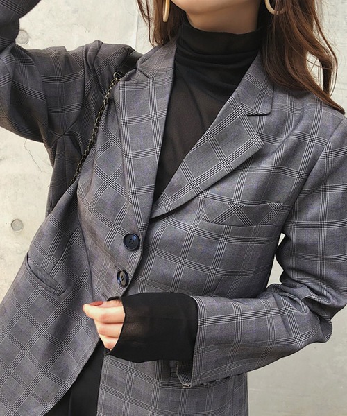 ALTROSE（アルトローズ）の「メロートップス タートルネック メロー シアー カットソー インナートップス（Tシャツ/カットソー・レディース・ホワイト/アイボリー/ブラック/グレー・FREE）」の12枚目の写真