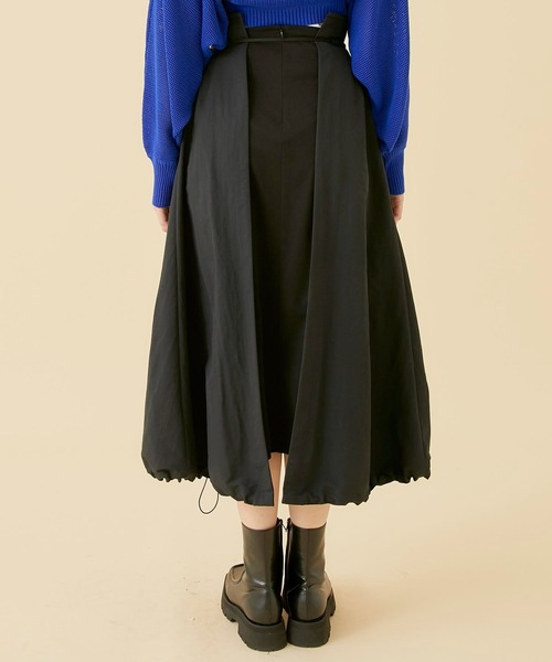 CITY TOKYO(シティトウキョウ)の「2wayマルチドッキングスカート(スカート・レディース・カーキ/ブラック/ベージュ・1/2)」の10枚目の写真