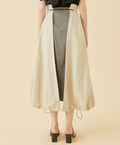 CITY TOKYO(シティトウキョウ)の「2wayマルチドッキングスカート(スカート・レディース・カーキ/ブラック/ベージュ・1/2)」の22枚目の写真