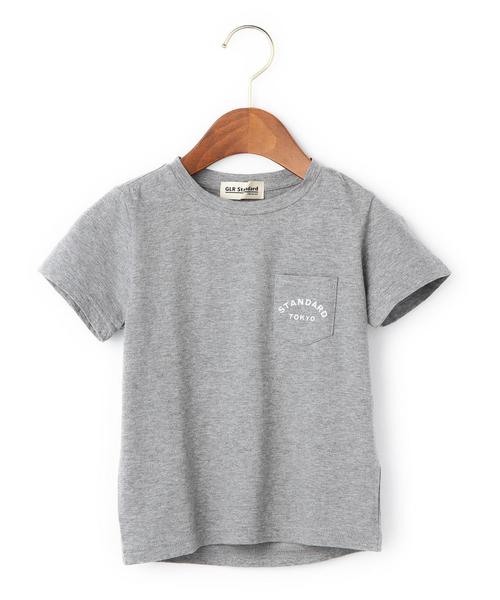 green label relaxing(グリーンレーベルリラクシング)の「【KIDS】STDK プリントポケット/Tシャツ◆(Tシャツ/カットソー・キッズ・オフホワイト/グレー/オリーブ・135/125/115/105/95)」の2枚目の写真