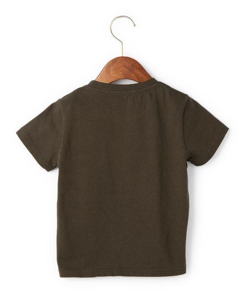 green label relaxing(グリーンレーベルリラクシング)の「【KIDS】STDK プリントポケット/Tシャツ◆(Tシャツ/カットソー・キッズ・オフホワイト/グレー/オリーブ・135/125/115/105/95)」の6枚目の写真