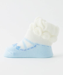 バレエシューズ柄カップ入りソックス