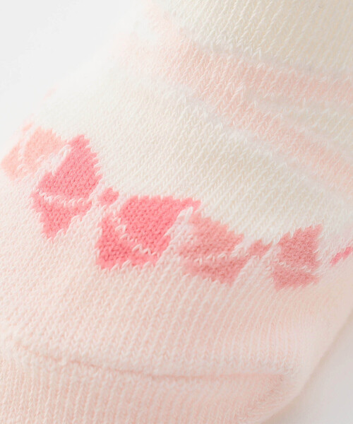 COMME CA ISM（コムサイズム）の「バレエシューズ柄カップ入りソックス（ソックス/靴下・キッズ・ラベンダー/ピンク/サックスブルー・9-12cm）」の8枚目の写真