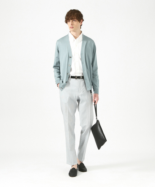 DESIGNWORKS(デザインワークス)の「ピンオックス ボタンダウンシャツ(ビジネスシャツ・メンズ・ホワイト・38)」の10枚目の写真