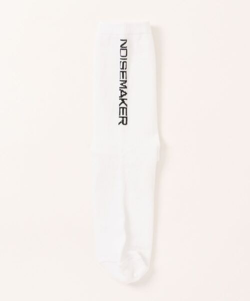 NOISE MAKER（ノイズメーカー）の「フロントロゴソックス（ソックス/靴下・メンズ・ホワイト・FREE）」の6枚目の写真