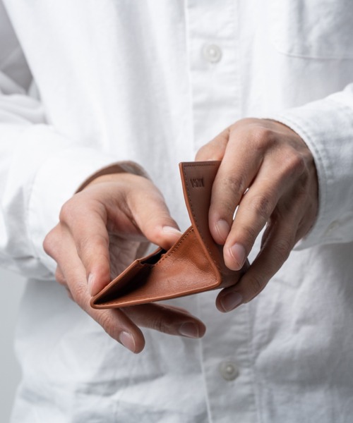 MURA（ムラ）の「牛本革 薄型 コンパクト ボックス型 コインケース（コインケース・メンズ・ネイビー/キャメル/ブラック/グリーン・FREE）」の8枚目の写真