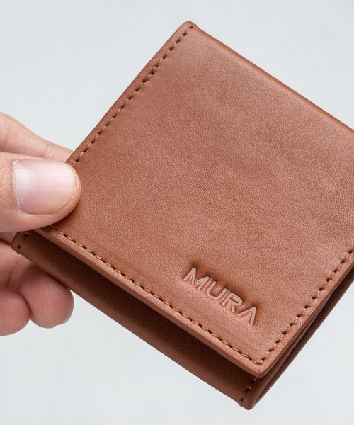 MURA（ムラ）の「牛本革 薄型 コンパクト ボックス型 コインケース（コインケース・メンズ・ネイビー/キャメル/ブラック/グリーン・FREE）」の5枚目の写真
