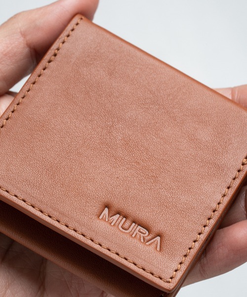 MURA（ムラ）の「牛本革 薄型 コンパクト ボックス型 コインケース（コインケース・メンズ・ネイビー/キャメル/ブラック/グリーン・FREE）」の6枚目の写真