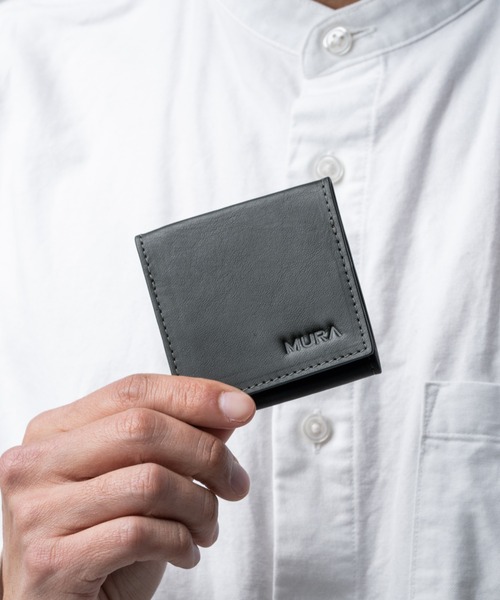 MURA（ムラ）の「牛本革 薄型 コンパクト ボックス型 コインケース（コインケース・メンズ・ネイビー/キャメル/ブラック/グリーン・FREE）」の16枚目の写真