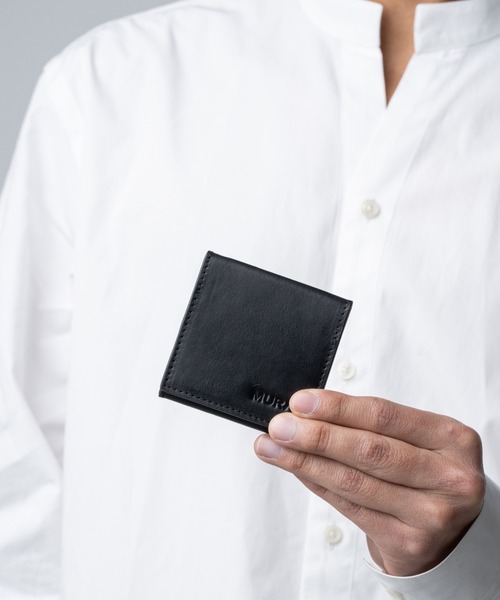 MURA（ムラ）の「牛本革 薄型 コンパクト ボックス型 コインケース（コインケース・メンズ・ネイビー/キャメル/ブラック/グリーン・FREE）」の19枚目の写真