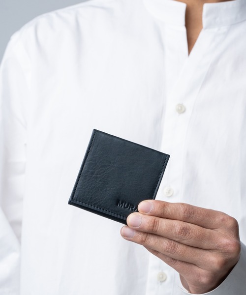 MURA（ムラ）の「牛本革 薄型 コンパクト ボックス型 コインケース（コインケース・メンズ・ネイビー/キャメル/ブラック/グリーン・FREE）」の21枚目の写真