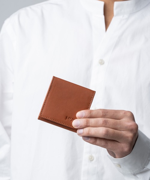 MURA（ムラ）の「牛本革 薄型 コンパクト ボックス型 コインケース（コインケース・メンズ・ネイビー/キャメル/ブラック/グリーン・FREE）」の22枚目の写真
