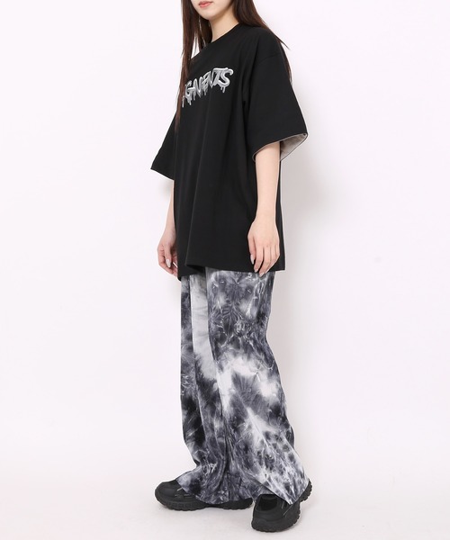 Figments(フィグメンツ)の「タイダイプリーツイージーパンツ(その他パンツ・レディース・ブラック・FREE)」の3枚目の写真