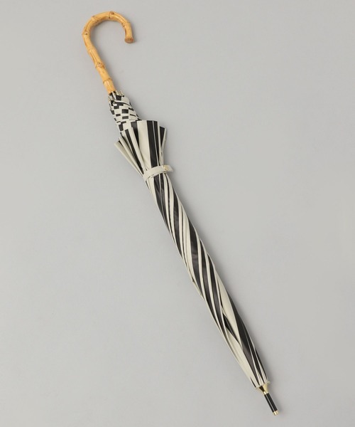 A part by（アパートバイ）の「≪追加2≫シャコウバンブーカサ（長傘・レディース・ブラック/ライトベージュ/ベージュ/ブラック系その他2/ブルー系その他2/アイボリー・FREE）」の10枚目の写真