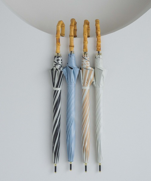 A part by（アパートバイ）の「≪追加2≫シャコウバンブーカサ（長傘・レディース・ブラック/ライトベージュ/ベージュ/ブラック系その他2/ブルー系その他2/アイボリー・FREE）」の13枚目の写真