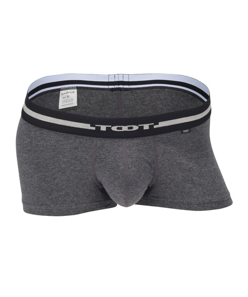 TOOT（トゥート）の「BASIC/ReNEW TOOT COTTON（ボクサーパンツ・メンズ・ターコイズブルー/レモンイエロー/オレンジ/ネイビー/ベージュ/パープル/グリーン/レッド/ピンク/チャコール/モスグリーン/ダークグレー/ブラウン/ダークブルー・SMALL/MEDIUM/LARGE/X-LARGE）」の3枚目の写真