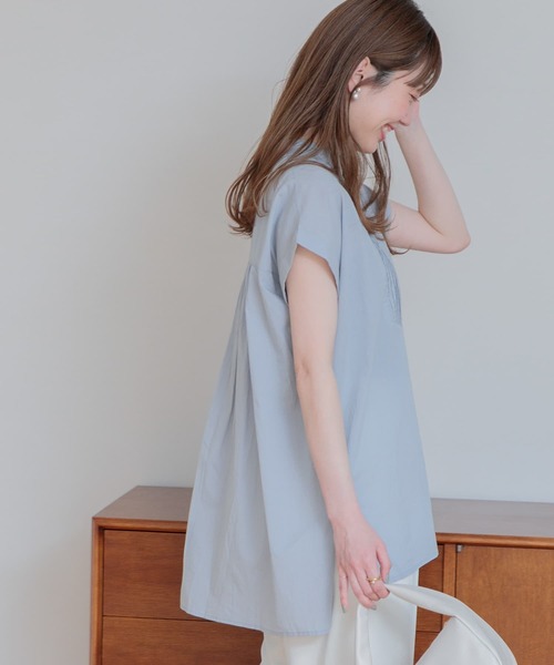 美品 Sonny Labelサニーレーベルきれい色ゆったりリネンオーバーシャツ♪ URBAN RESEARCH Sonny Label（アーバンリサーチサニーレーベル
