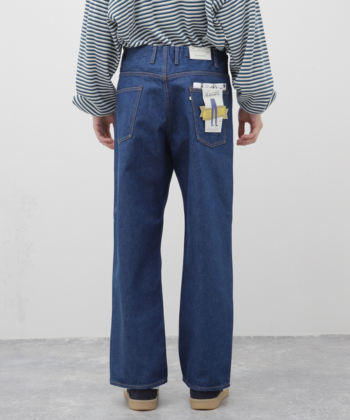 WESTOVERALLS（ウエストオーバーオールズ）の「【WESTOVERALLS / ウェストオーバーオールズ】802S DENIM（デニムパンツ・メンズ・ダークブルー・34/32）」の5枚目の写真