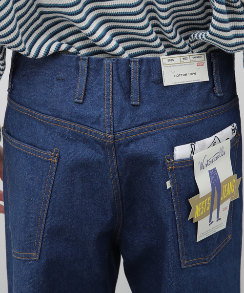 WESTOVERALLS/ウエストオーバーオールズ　802S DENIM WESTOVERALLS (ウエストオーバーオールズ) 884B DENIM