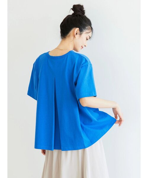 AMERICAN HOLIC（アメリカンホリック）の「バックタックカットプルオーバー（Tシャツ/カットソー・レディース・ブラック系その他4/イエロー/レッド系その他/ブルー系その他2/ブルー・M/L）」の11枚目の写真