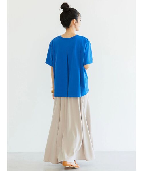 AMERICAN HOLIC（アメリカンホリック）の「バックタックカットプルオーバー（Tシャツ/カットソー・レディース・ブラック系その他4/イエロー/レッド系その他/ブルー系その他2/ブルー・M/L）」の13枚目の写真