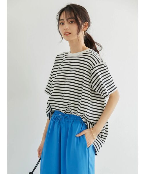 AMERICAN HOLIC（アメリカンホリック）の「バックタックカットプルオーバー（Tシャツ/カットソー・レディース・ブラック系その他4/イエロー/レッド系その他/ブルー系その他2/ブルー・M/L）」の15枚目の写真