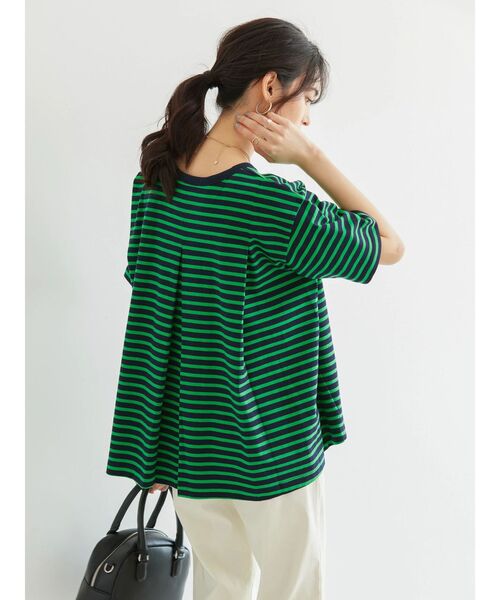 AMERICAN HOLIC（アメリカンホリック）の「バックタックカットプルオーバー（Tシャツ/カットソー・レディース・ブラック系その他4/イエロー/レッド系その他/ブルー系その他2/ブルー・M/L）」の21枚目の写真