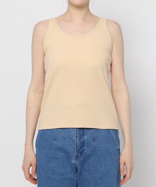 mysty woman（ミスティウーマン）の「メッシュプルオーバータンクSET　906159（Tシャツ/カットソー・レディース・ブラック/ライトベージュ/オフホワイト・FREE）」の19枚目の写真