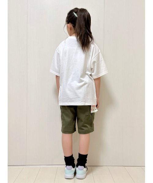 Lee(リー)の「【Lee】デニムポケットTシャツ(Tシャツ/カットソー・キッズ・ホワイト・130/140/105/150/120/160)」の21枚目の写真