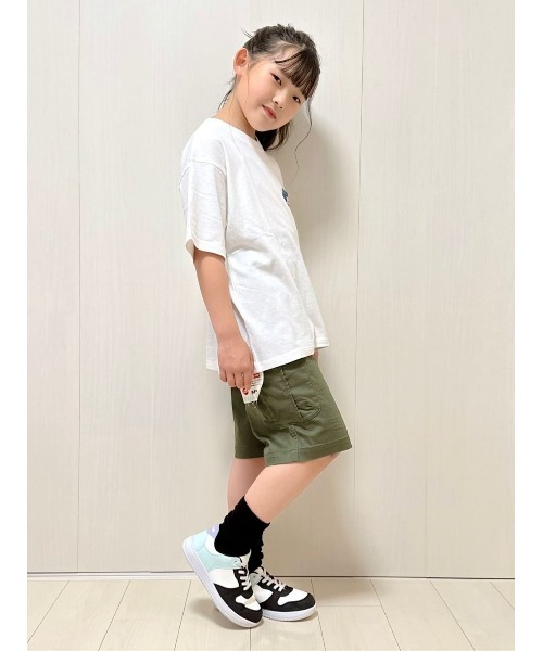 Lee(リー)の「【Lee】デニムポケットTシャツ(Tシャツ/カットソー・キッズ・ホワイト・130/140/105/150/120/160)」の20枚目の写真