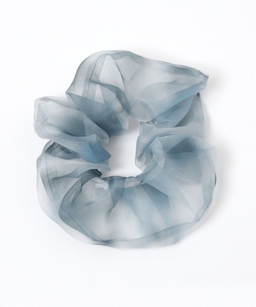 LEPSIM（レプシィム）の「シアーシュシュ　196688（その他ヘアアクセサリー・レディース・ブルー/グレー・ONE SIZE）」の2枚目の写真