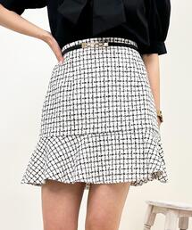 INGNI | 裾切替ミニフレアスカート(スカート)