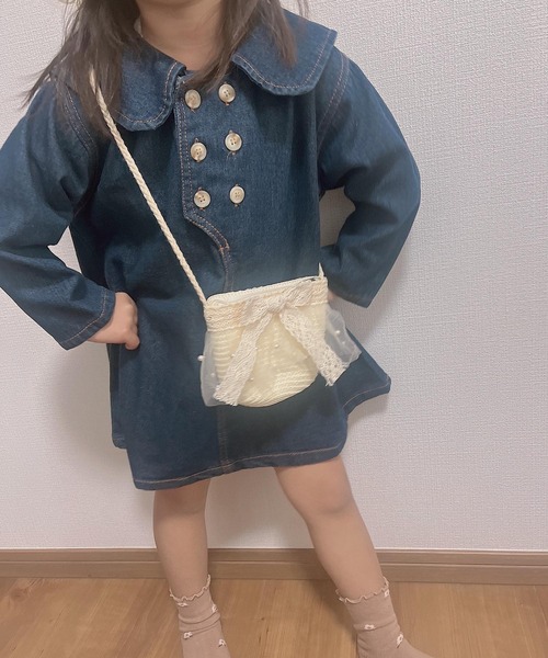 CERCA(チェルカ)の「lulunoix/デザインポシェット(ショルダーバッグ・キッズ・ベージュ/ブラウン/ピンク/ホワイト/ベージュ系1/ピンク系1/ベージュ系2/ブラウン系2/ホワイト系2/ピンク系2/ホワイト系3/ベージュ系3・FREE)」の8枚目の写真