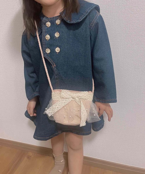 CERCA(チェルカ)の「lulunoix/デザインポシェット(ショルダーバッグ・キッズ・ベージュ/ブラウン/ピンク/ホワイト/ベージュ系1/ピンク系1/ベージュ系2/ブラウン系2/ホワイト系2/ピンク系2/ホワイト系3/ベージュ系3・FREE)」の12枚目の写真