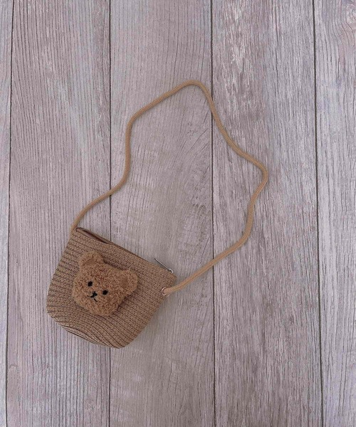 CERCA(チェルカ)の「lulunoix/デザインポシェット(ショルダーバッグ・キッズ・ベージュ/ブラウン/ピンク/ホワイト/ベージュ系1/ピンク系1/ベージュ系2/ブラウン系2/ホワイト系2/ピンク系2/ホワイト系3/ベージュ系3・FREE)」の4枚目の写真