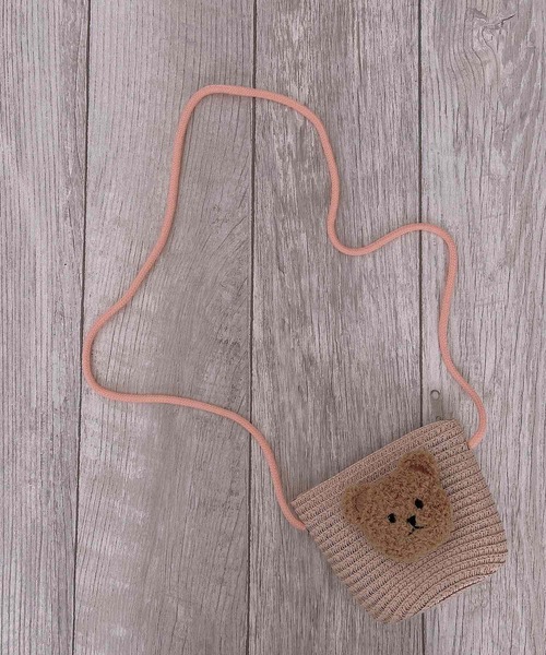 CERCA(チェルカ)の「lulunoix/デザインポシェット(ショルダーバッグ・キッズ・ベージュ/ブラウン/ピンク/ホワイト/ベージュ系1/ピンク系1/ベージュ系2/ブラウン系2/ホワイト系2/ピンク系2/ホワイト系3/ベージュ系3・FREE)」の10枚目の写真