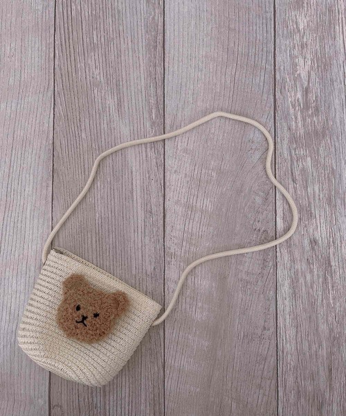 CERCA(チェルカ)の「lulunoix/デザインポシェット(ショルダーバッグ・キッズ・ベージュ/ブラウン/ピンク/ホワイト/ベージュ系1/ピンク系1/ベージュ系2/ブラウン系2/ホワイト系2/ピンク系2/ホワイト系3/ベージュ系3・FREE)」の14枚目の写真