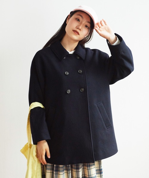 bulle de savon（ビュルデサボン）の「super100 ダブル釦ブルゾン