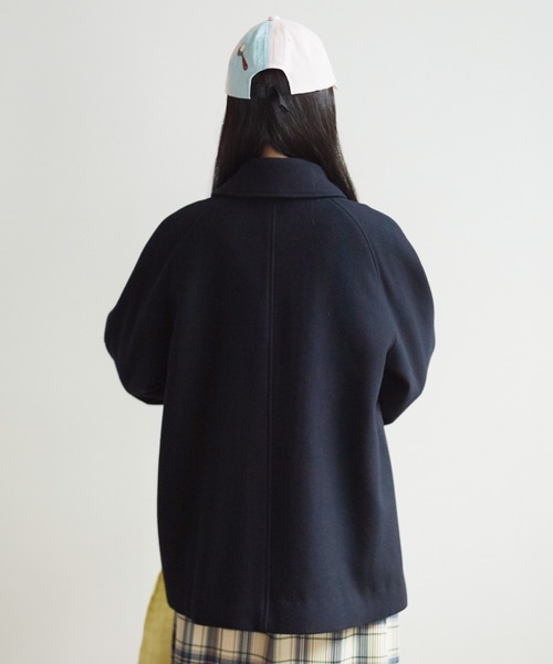 bulle de savon（ビュルデサボン）の「super100 ダブル釦ブルゾン