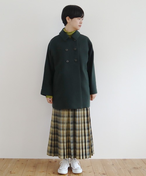 bulle de savon（ビュルデサボン）の「super100 ダブル釦ブルゾン