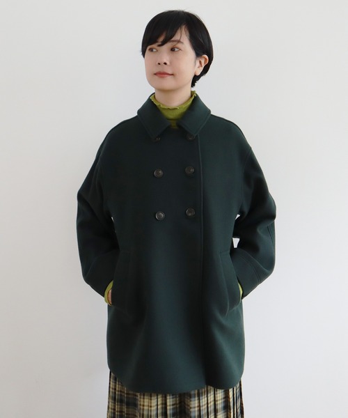 bulle de savon（ビュルデサボン）の「super100 ダブル釦ブルゾン