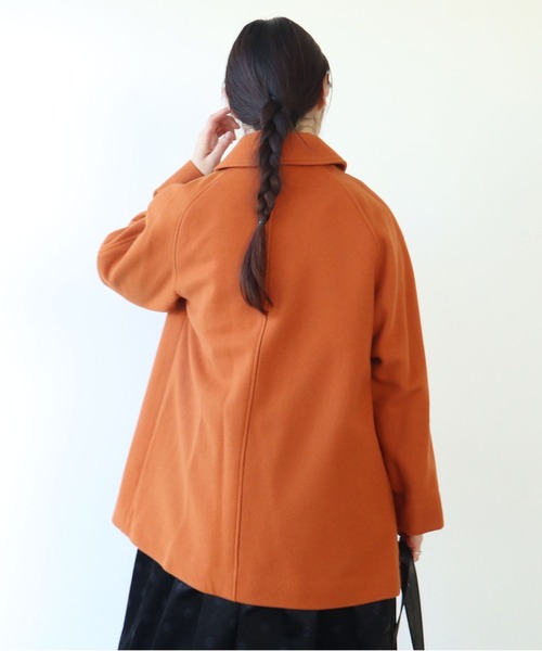 【セール】super100 ダブル釦ブルゾン（ブルゾン）｜bulle de savon（ビュルデサボン）