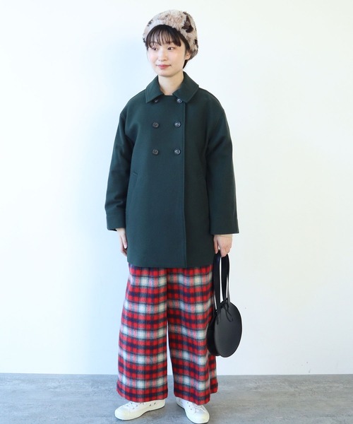 【セール】super100 ダブル釦ブルゾン（ブルゾン）｜bulle de savon（ビュルデサボン）