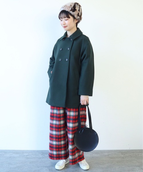 【セール】super100 ダブル釦ブルゾン（ブルゾン）｜bulle de savon（ビュルデサボン）