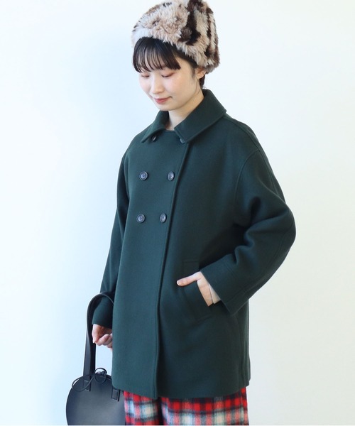 【セール】super100 ダブル釦ブルゾン（ブルゾン）｜bulle de savon（ビュルデサボン）