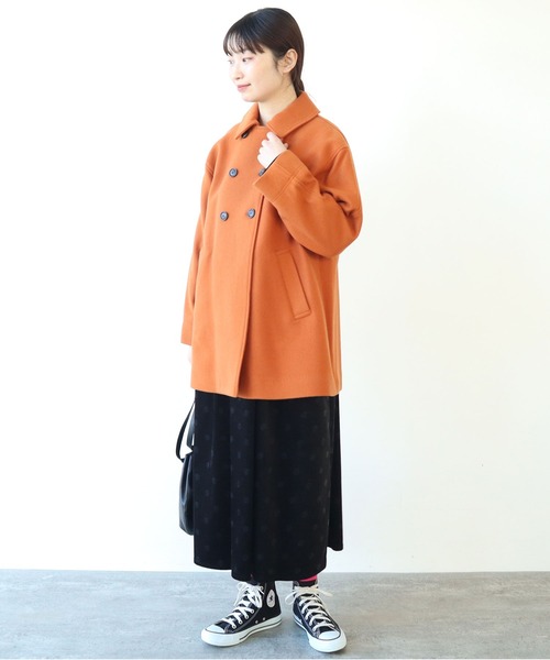 【セール】super100 ダブル釦ブルゾン（ブルゾン）｜bulle de savon（ビュルデサボン）