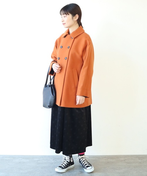 【セール】super100 ダブル釦ブルゾン（ブルゾン）｜bulle de savon（ビュルデサボン）